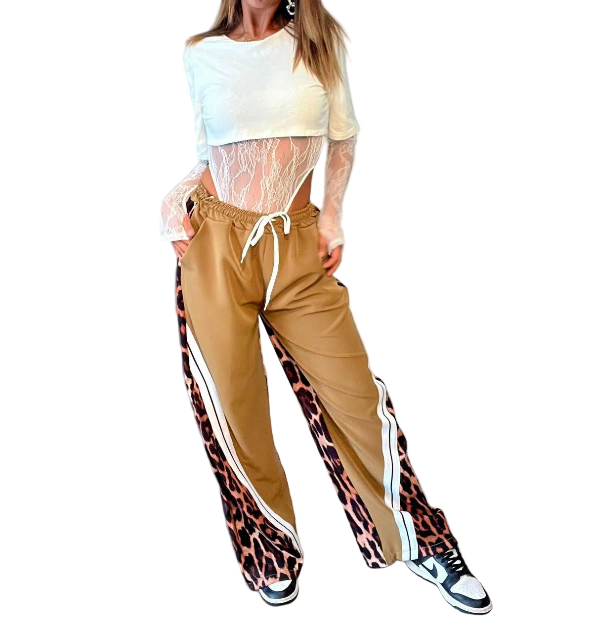 Pantalone leopardato